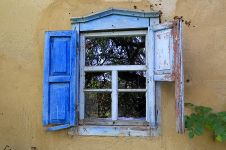 old farmhouse window